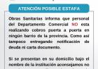 OSSE alerta a sanjuaninos por falsos cobradores que se presentan a domicilio 