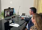 Orrego mantuvo una reunión virtual con autoridades chilenas para ultimar detalles de la apertura del Paso de Agua Negra