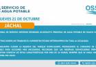 OSSE repara el acueducto de agua potable de Huaco en Jáchal
