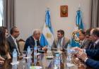 Orrego firmó un convenio para una agricultura sustentable y aprovechamiento de los recursos hídricos