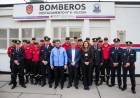 El Gobernador Orrego inauguró el nuevo destacamento Nº 8 de Bomberos en Iglesia