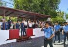 La Policía de San Juan conmemoró su 156° aniversario con un desfile institucional