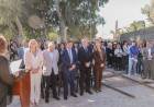 El gobernador Orrego participó del homenaje por el aniversario del Holocausto y el Levantamiento del Gueto de Varsovia
