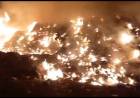 Incendio en la Planta Recicladora de la Municipalidad de Jáchal