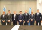 Orrego recibió a gobernadores y firmó convenios clave con Santa Fe y Mendoza para potenciarla industria y seguridad