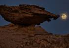 La magia de la luna llena vuelve a iluminar Ischigualasto