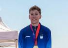 El ciclismo sanjuanino le dio dos medallas a Argentina: Oro para Mateo Kalejman y bronce para Delfina Dibella