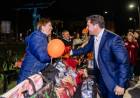 Orrego recorrió la Expo Mamá, con más de 150 artesanos y emprendedores sanjuaninos