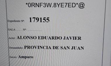 Acción de amparo contra la provincia de San Juan: para que se Decrete la Falta de Legitimación, participación como Acusador Especial y nulidad de los actos que haya realizado y/o intervenido el Fiscal Jorge Alvo