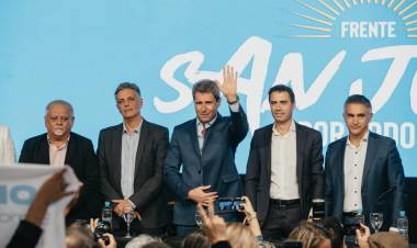 Se presentó el Frente San Juan por Todos con 22 partidos y 100 agrupaciones