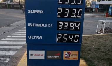 Otro golpe al bolsillo: Aumentaron los combustibles