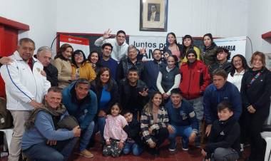 Revolución del Parque: Agasajo a jóvenes en Casa Radical de Jáchal