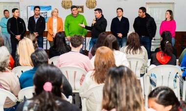 Marcelo Orrego y sus candidatos en Sarmiento: “Así como despertó Sarmiento y San Juan, tenemos que llevar a nuestros representantes a la Nación”