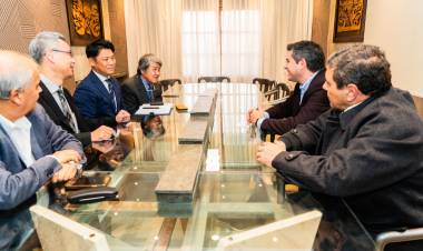 Marcelo Orrego se reunió con Empresarios Japoneses