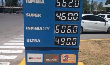 Antes del cambio de gobierno, un nuevo aumento de combustibles