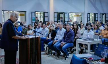 Orrego en la jornada de espiritualidad: “Es muy importante el dialogo, el consenso, el respeto”