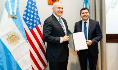 El Gobernador Orrego recibió al embajador de Estados Unidos