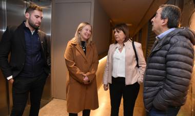 Reunión de Patricia Bullrich con referentes políticos de las provincias de Cuyo