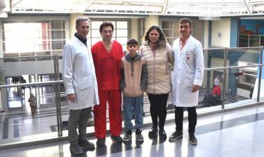 Por primera vez se realizó una cirugía endoscópica en un paciente pediátrico