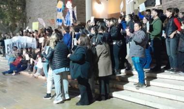 Escasa convocatoria de los gremios de San Juan en la Marcha de las Antorchas