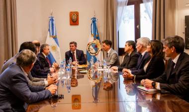 Orrego se reunió con autoridades de la minera australiana líder en el mundo que desembarca en San Juan