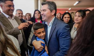 Un populoso barrio de Rawson fue escenario de un nuevo Operativo Integral del Gobierno