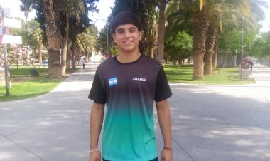 Ignacio Salas patinador Jachallero al Campeonato Sudamericano en Brasil