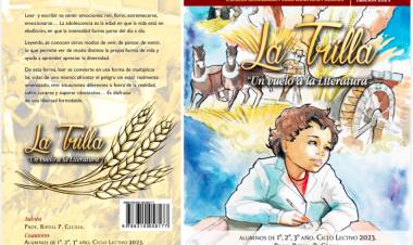 Escuela Pedro Bonifacio Palacios: Ejemplar y emocionante presentación del Libro “La Trilla: Un vuelo a la literatura”