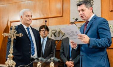 El Gobernador Orrego puso en función al nuevo Contador General de la provincia