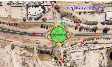 Obras viales para dar  solución en un cruce  muy peligroso