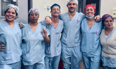Primera cirugía endoscópica de oído en el hospital Marcial Quiroga