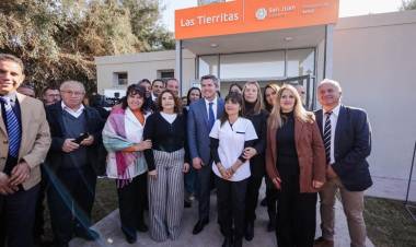 San Juan sigue sumando infraestructura esencial para la salud, esta vez en Albardón