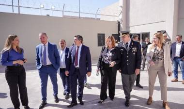 Orrego inauguró el nuevo sector del Servicio Penitenciario Provincial con más capacidad y tecnología de avanzada