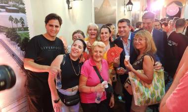 Orrego participó de la apertura de la Noche de la Casa de San Juan en Buenos Aires