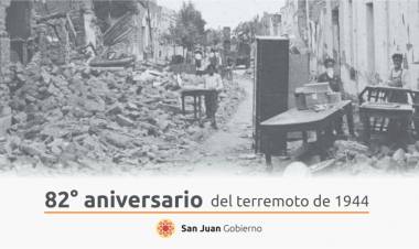 A 82 años del terremoto de 1944: la tragedia que despertó la mayor solidaridad del país