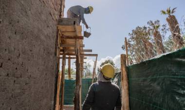 Continúan las obras de ampliación y modernización de escuelas en Jáchal