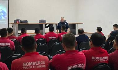 San Juan fue sede de un conversatorio técnico de capacitación y rescate para cuerpos de bomberos
