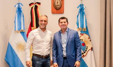 Fortalecimiento de alianzas estratégicas: Orrego recibió al Cónsul de Alemania en Mendoza