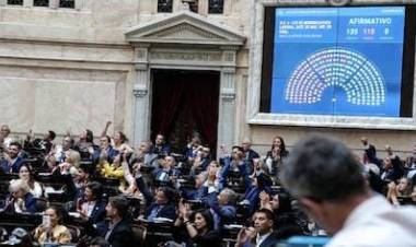 Con apoyos clave de algunas provincias, el Gobierno aprobó la reforma laboral en Diputados pero sin el artículo 44