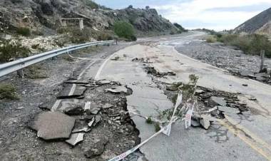 Estado de rutas y caminos de San Juan luego de las fuertes lluvias