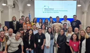 San Juan participó en la Mesa Federal de Educación de Jóvenes y Adultos