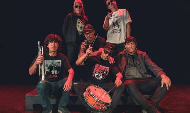 La banda Cuadros Colgados acerca rock y cultura a los sanjuaninos