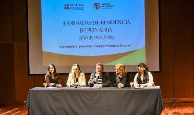 La formación pediátrica reunió a especialistas y residentes en una jornada científica