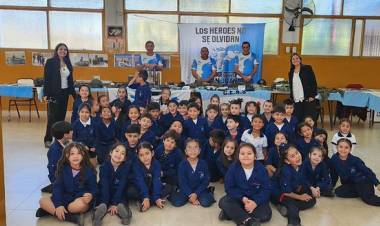 Más de 3.200 estudiantes participaron del programa Malvinas va a tu Escuela