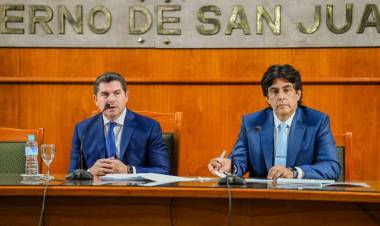 El gobernador Orrego presentó el balance de la misión internacional para ampliar alternativas de financiamiento para obras estratégicas