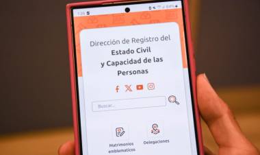 La web del Registro Civil gestionó más de 47.000 turnos en el semestre