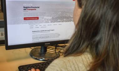 El Ministerio de Gobierno presentó el Registro Provincial del Transporte