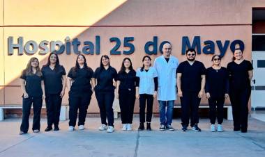 El Hospital 25 de Mayo realizó su primer trasplante de córneas