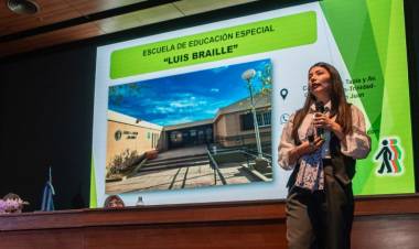 Educación realizó una jornada sobre accesibilidad por el Día del Bastón Blanco