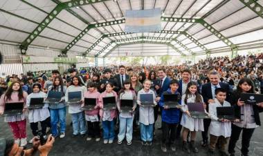 Más de 18.400 computadoras ya fueron entregadas a estudiantes en lo que va de 2026